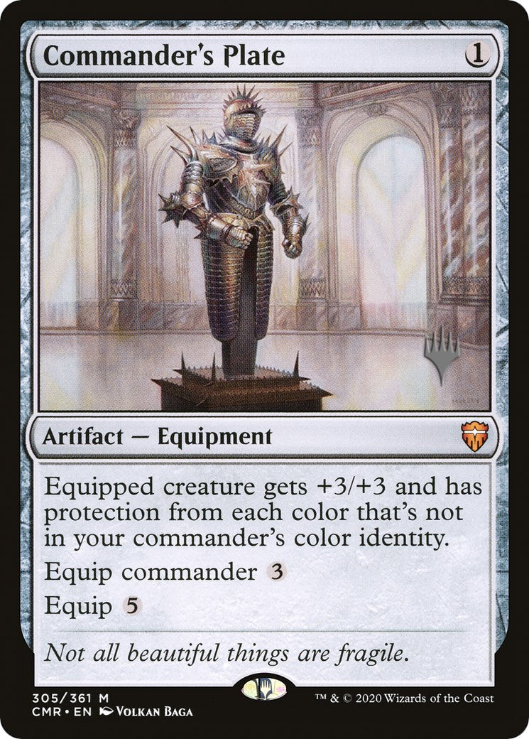 Commander's Plate (Promo Pack) [Murders at Karlov Manor Promos] | Enigma On Main