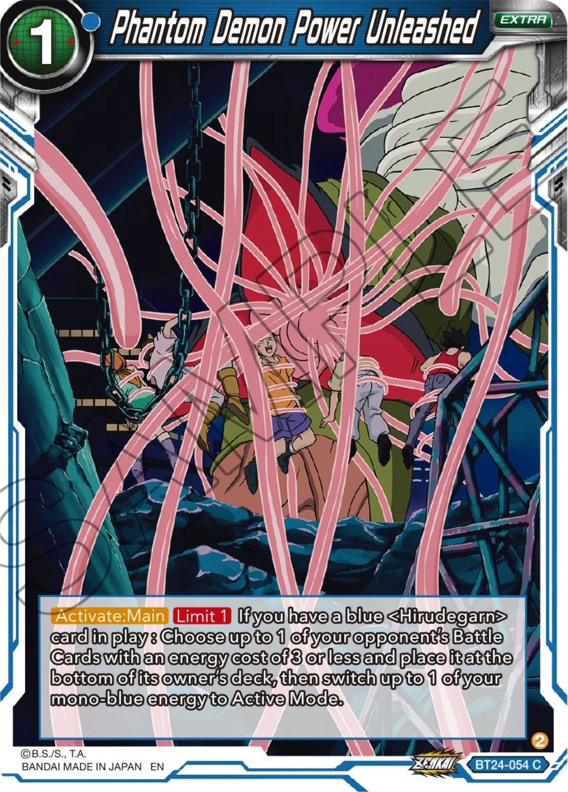 Phantom Demon Power Unleashed (BT24-054) [Beyond Generations] | Enigma On Main