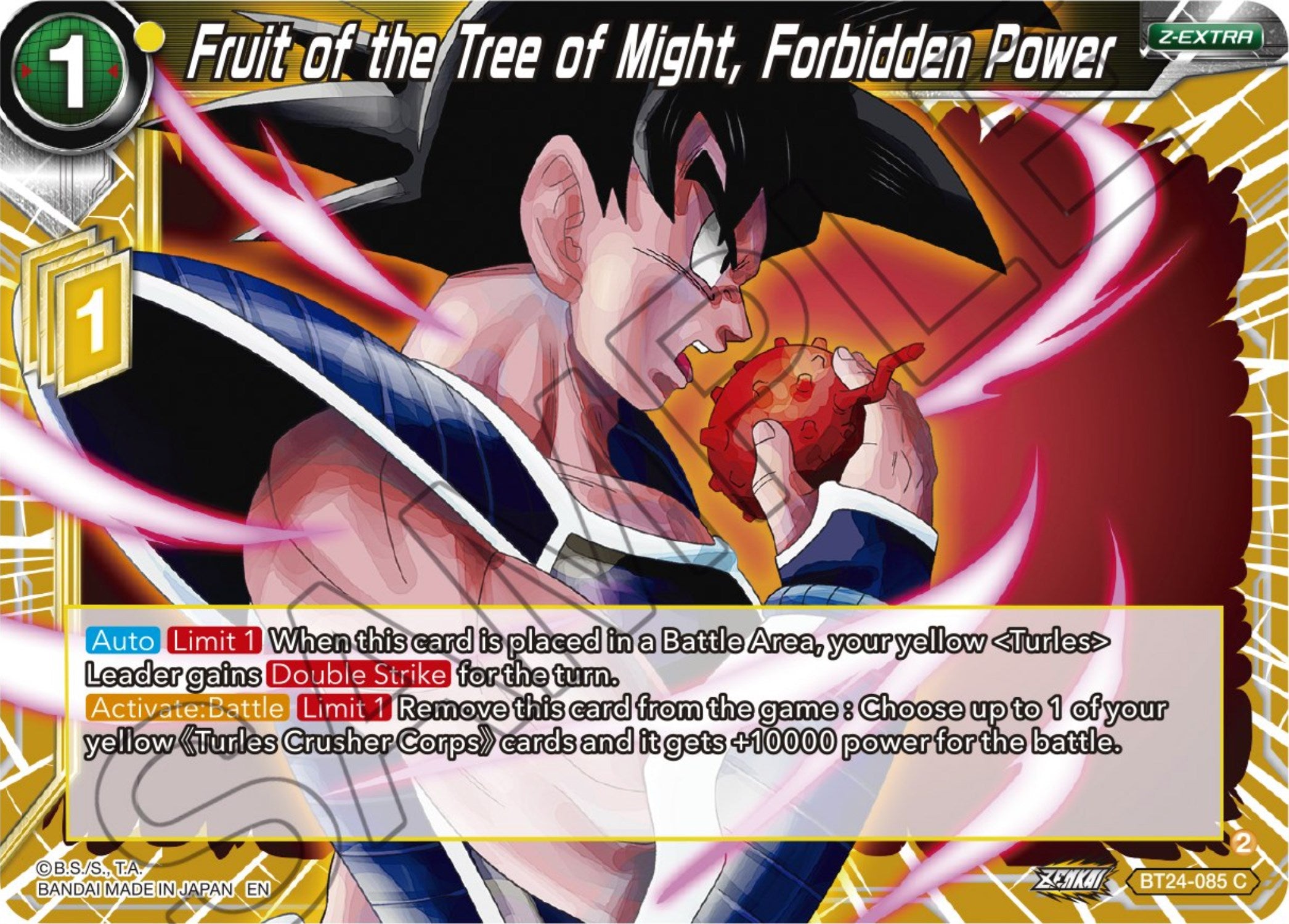 Fruit of the Tree of Might, Forbidden Power (BT24-085) [Beyond Generations] | Enigma On Main