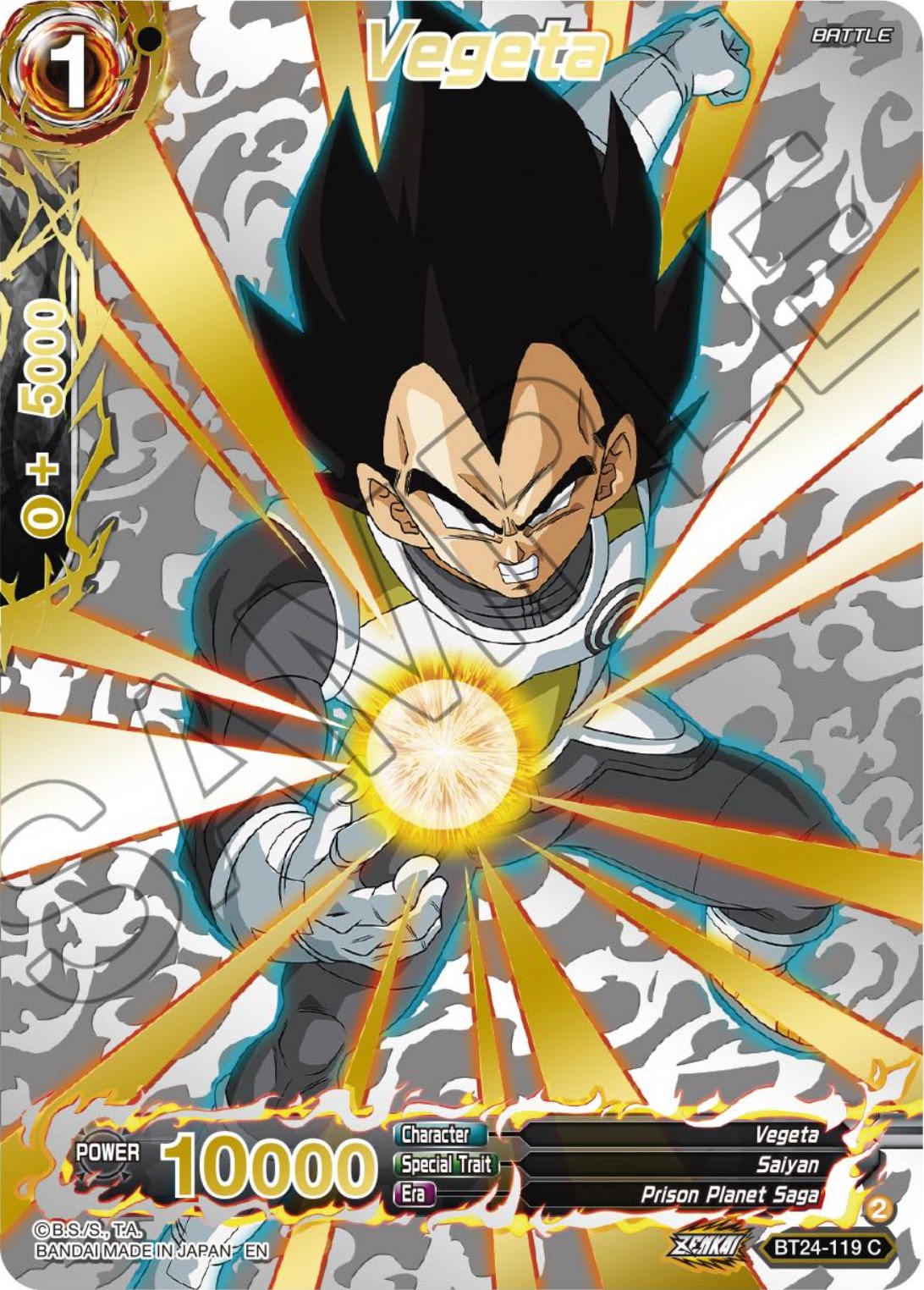 Vegeta (Collector Booster) (BT24-119) [Beyond Generations] | Enigma On Main