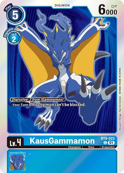 KausGammamon [BT9-023] (Double Pack Set 02) [X Record] | Enigma On Main