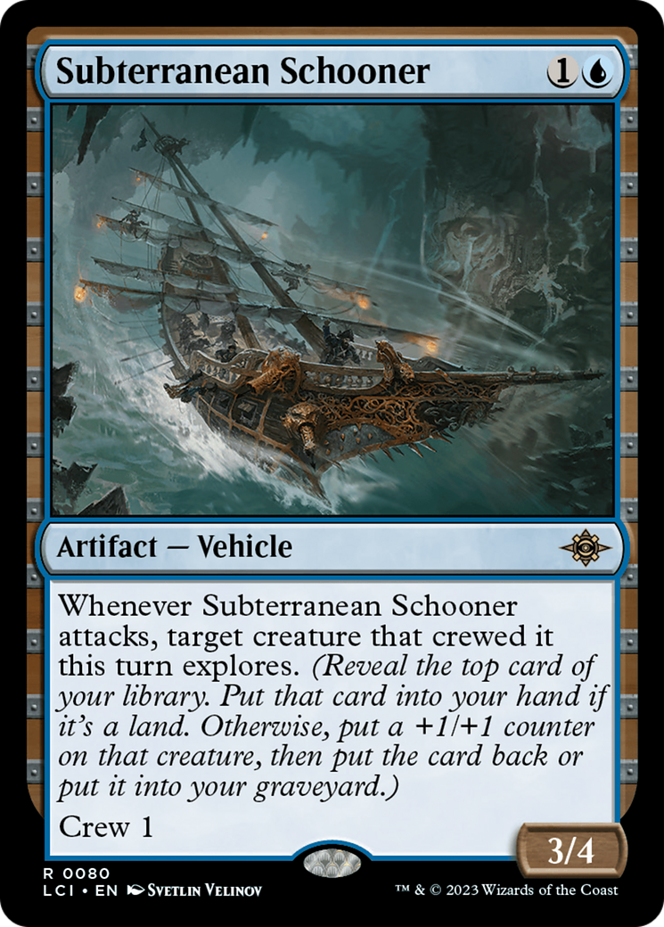 Subterranean Schooner [The Lost Caverns of Ixalan] | Enigma On Main