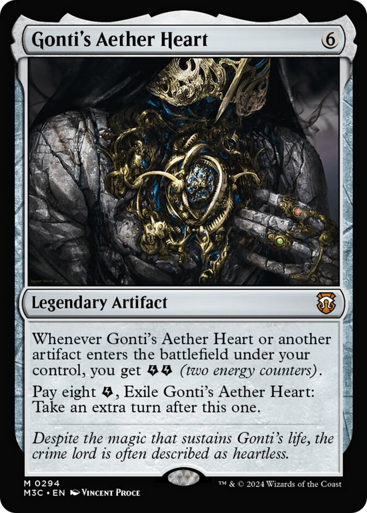 Gonti's Aether Heart [Modern Horizons 3 Commander] | Enigma On Main