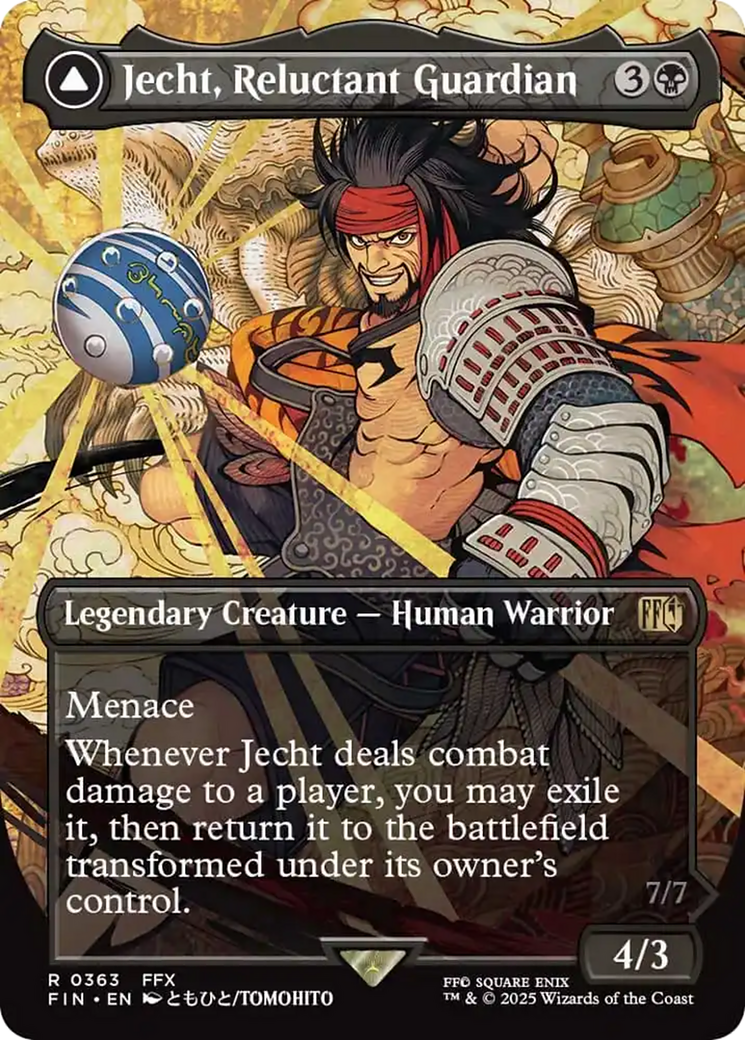 Jecht, Reluctant Guardian // Braska's Final Aeon (Borderless) [FINAL FANTASY] | Enigma On Main