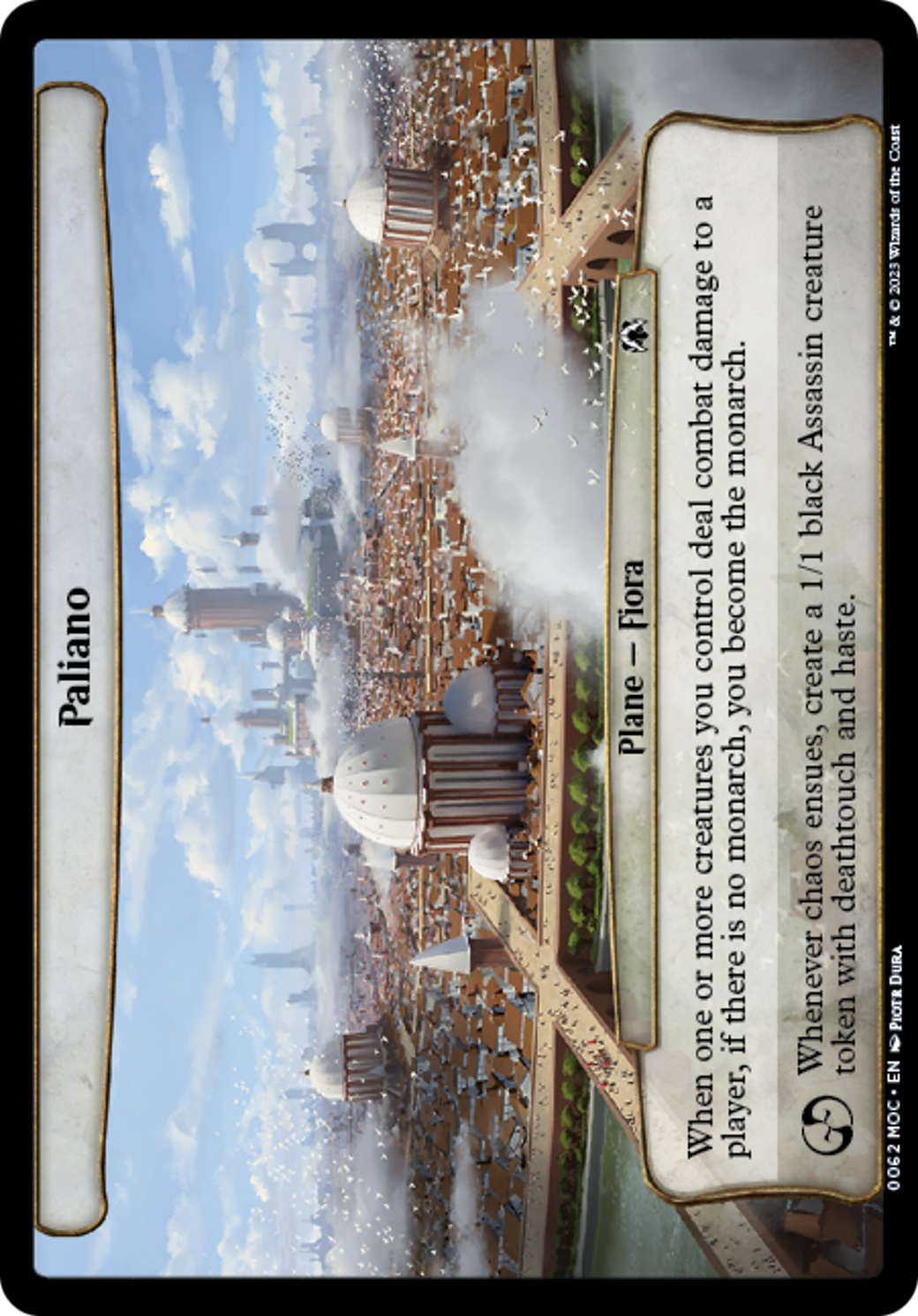 Paliano [March of the Machine Commander] | Enigma On Main