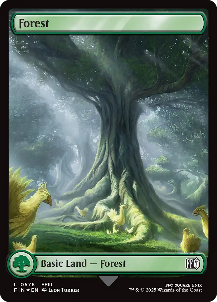 Forest (0576) (Surge Foil) [FINAL FANTASY] | Enigma On Main