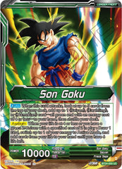 Son Goku // SS Son Goku, Beginning of a Legend (SLR) (BT24-055) [Beyond Generations] | Enigma On Main