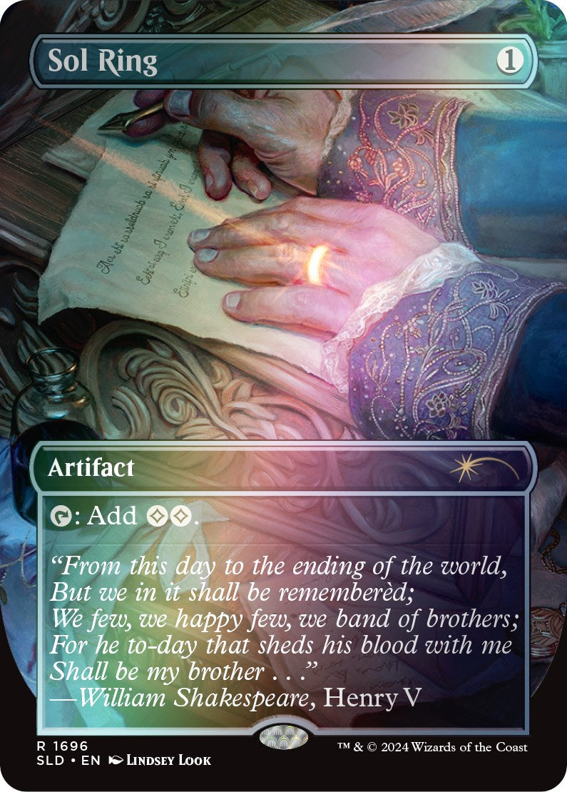 Sol Ring (1696) (Rainbow Foil) [Secret Lair: Sheldon's Spellbook] | Enigma On Main