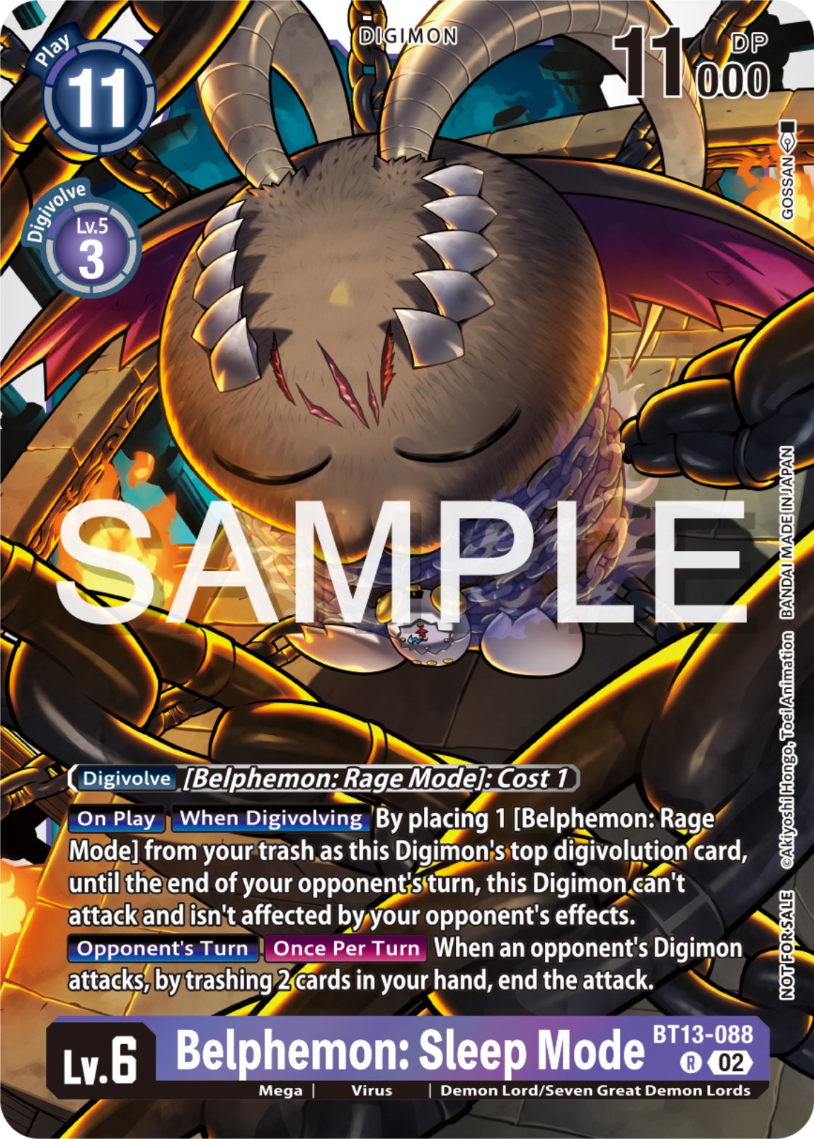 Belphemon: Sleep Mode [BT13-088] (Event Pack 6) [Versus Royal Knights Promos] | Enigma On Main