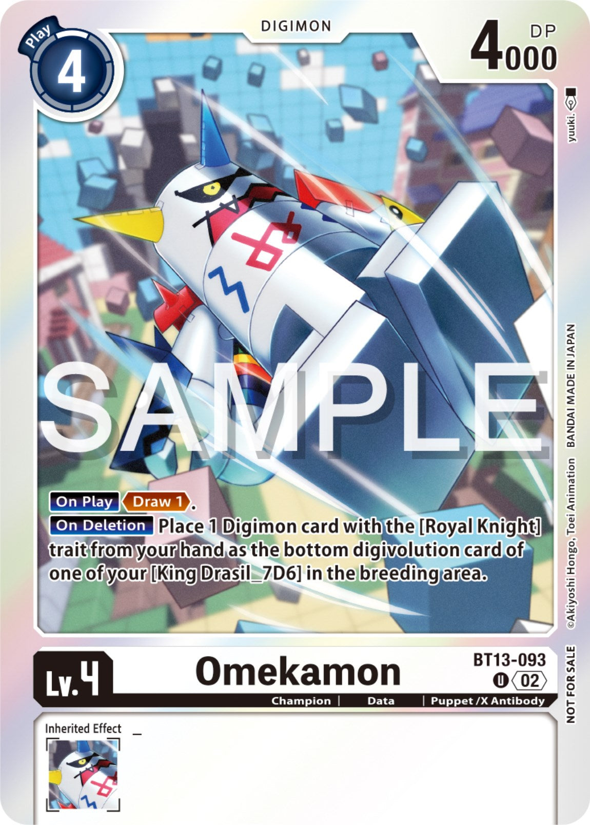 Omekamon [BT13-093] (Event Pack 6) [Versus Royal Knights Promos] | Enigma On Main