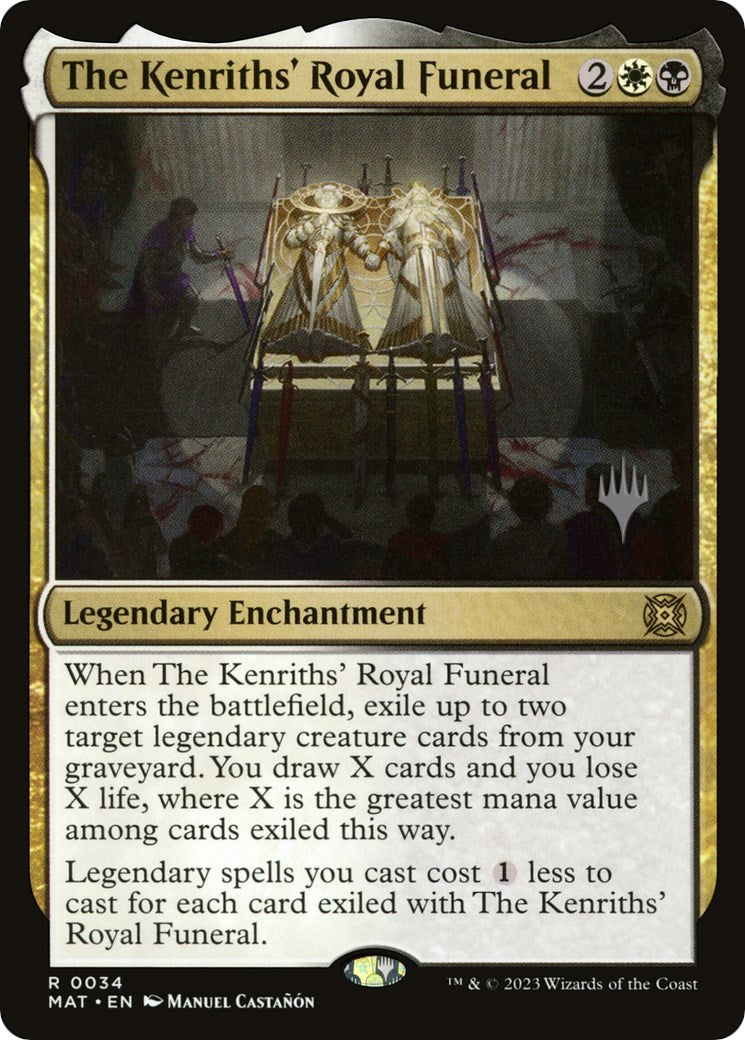 The Kenriths' Royal Funeral (Promo Pack) [Murders at Karlov Manor Promos] | Enigma On Main