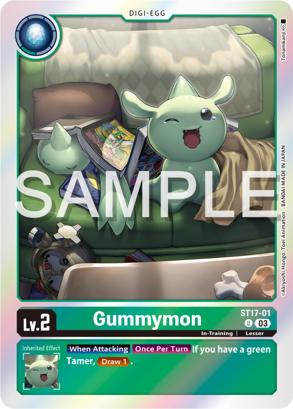 Gummymon [ST17-01] [Starter Deck: Double Typhoon Advanced Deck Set] | Enigma On Main