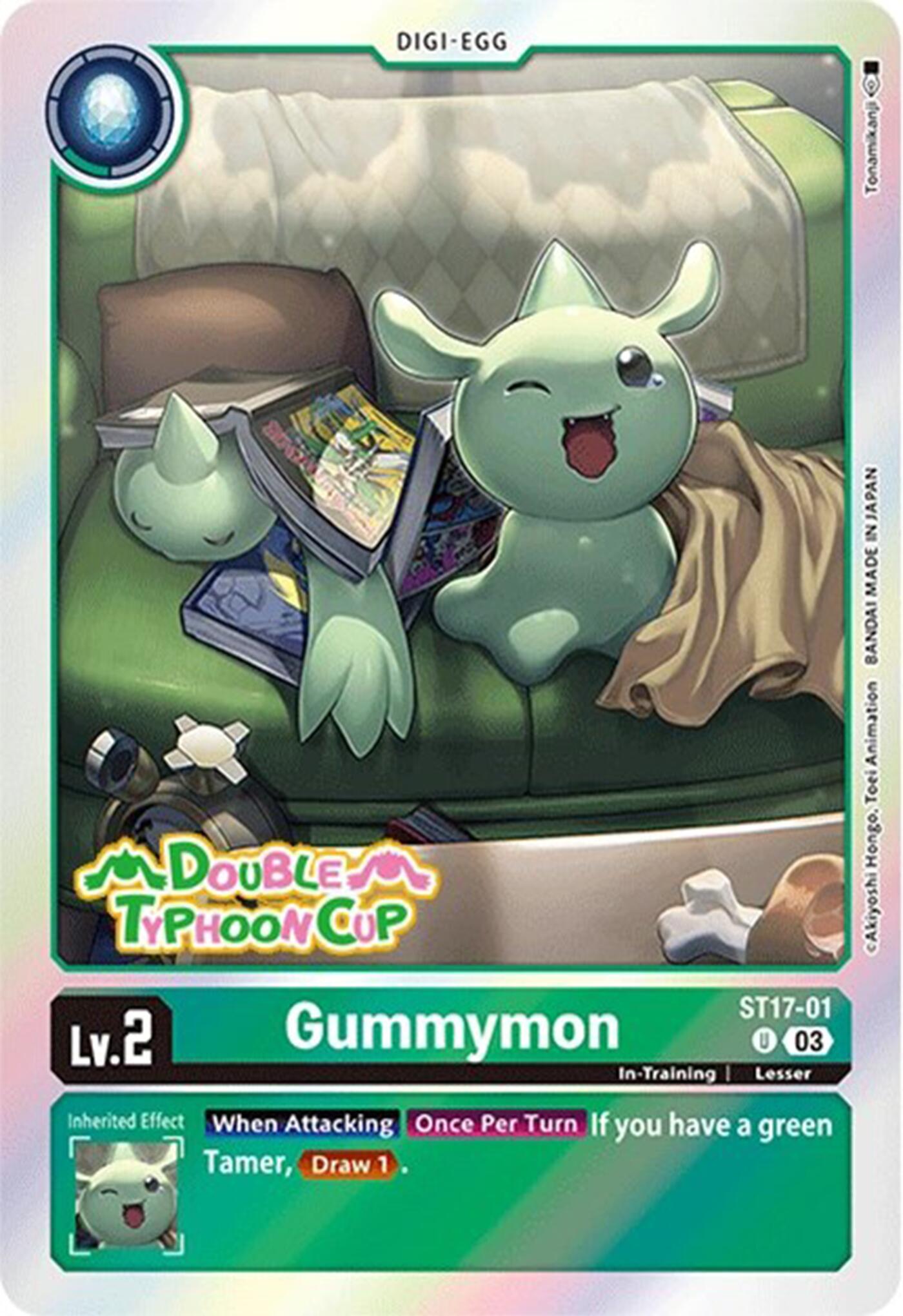 Gummymon [ST17-01] [Starter Deck: Double Typhoon Advanced Deck Set Pre-Release Cards] | Enigma On Main