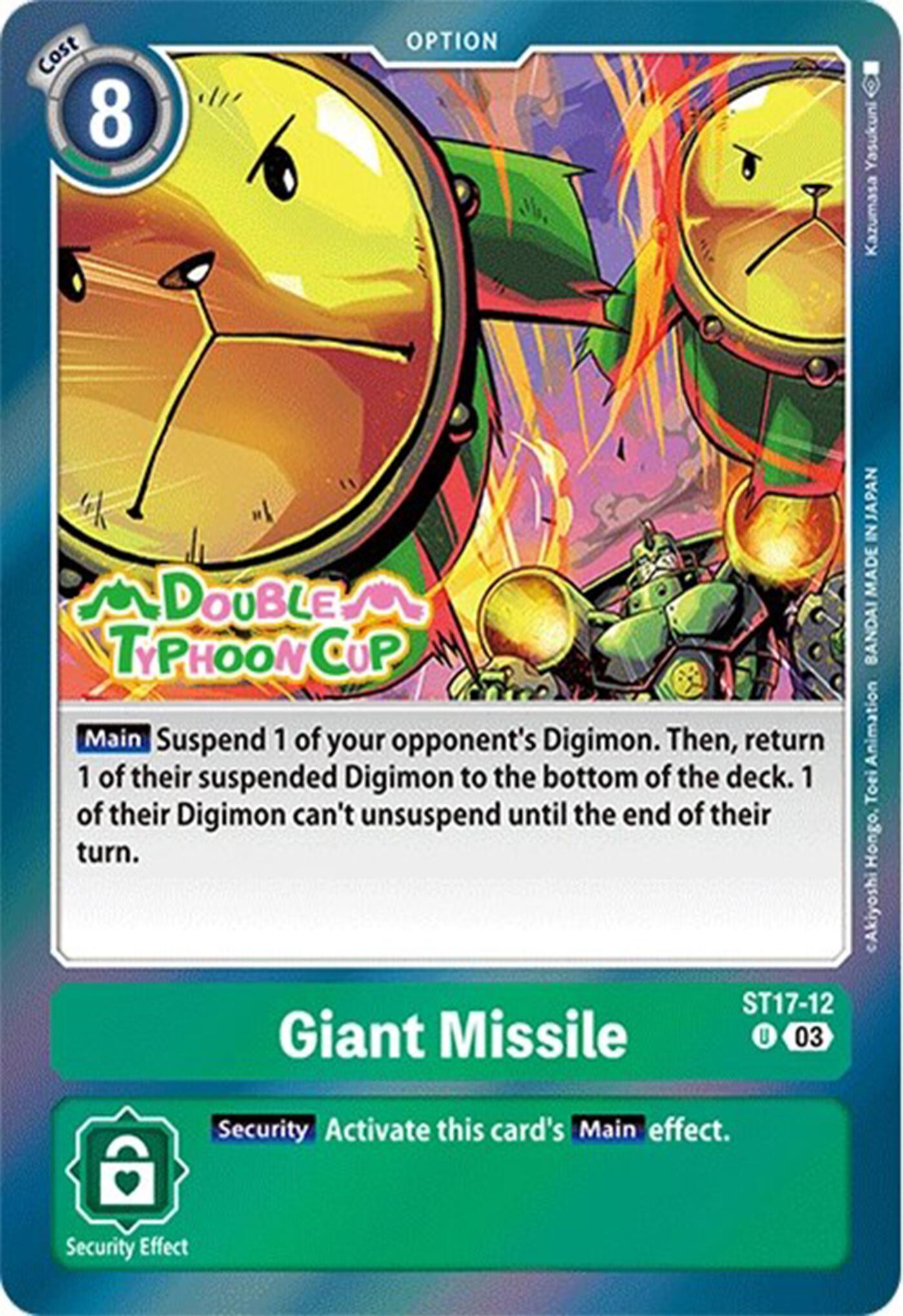 Giant Missile [ST17-12] [Starter Deck: Double Typhoon Advanced Deck Set Pre-Release Cards] | Enigma On Main