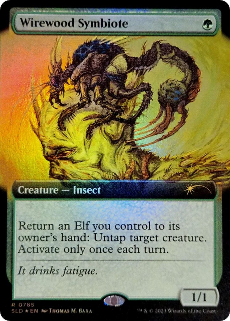 Wirewood Symbiote (Extended Art) [Secret Lair Drop Series] | Enigma On Main