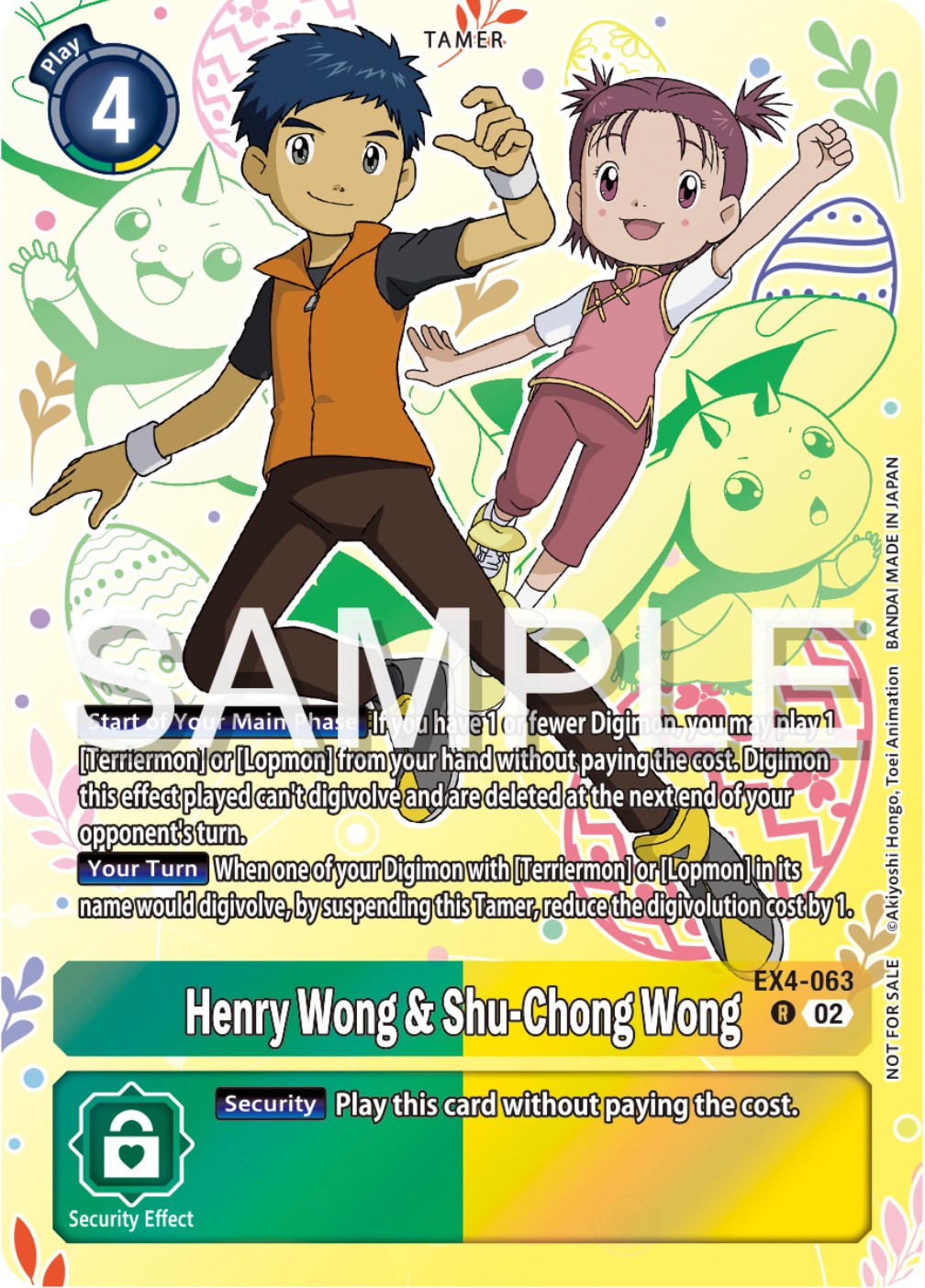 Henry Wong & Shu-Chong Wong [EX4-063] (Spring Break Event 2024) [Alternative Being Booster Promos] | Enigma On Main