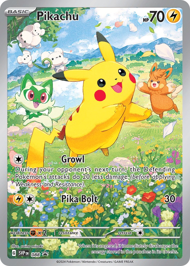 Pikachu (088) [Scarlet & Violet: Black Star Promos] | Enigma On Main