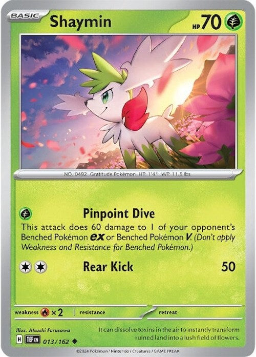 Shaymin (013/162) [Scarlet & Violet: Temporal Forces] | Enigma On Main