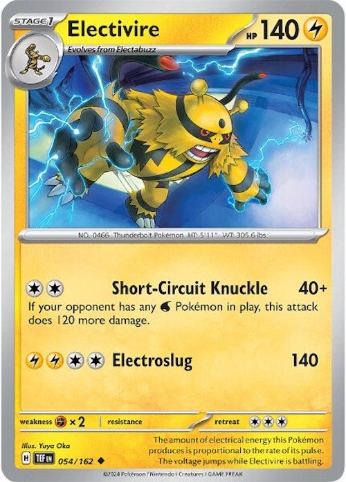 Electivire (054/162) [Scarlet & Violet: Temporal Forces] | Enigma On Main