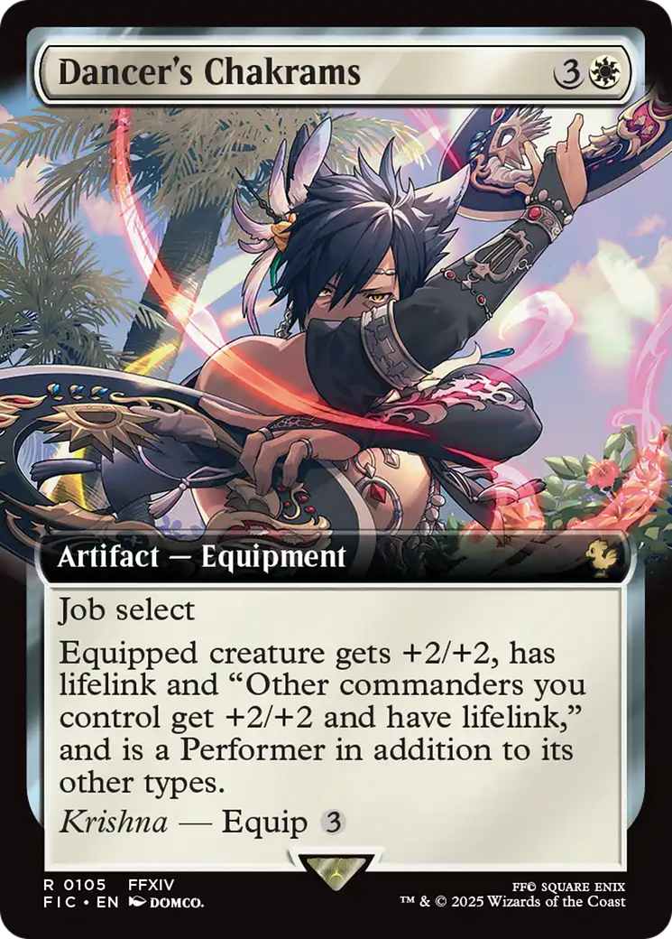 Dancer's Chakrams (Extended Art) [FINAL FANTASY Commander] | Enigma On Main