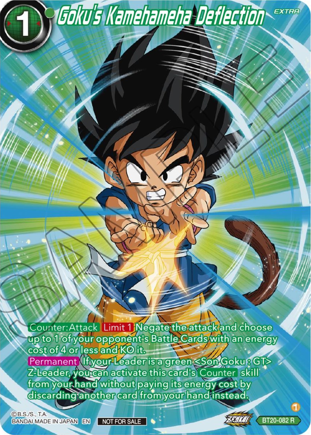 Goku's Kamehameha Deflection (Premium Alt-Art Card Set 2024 Vol.1) (BT20-082) [Promotion Cards] | Enigma On Main