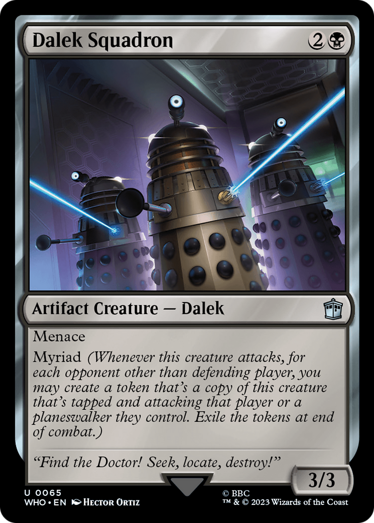 Dalek Squadron [Doctor Who] | Enigma On Main