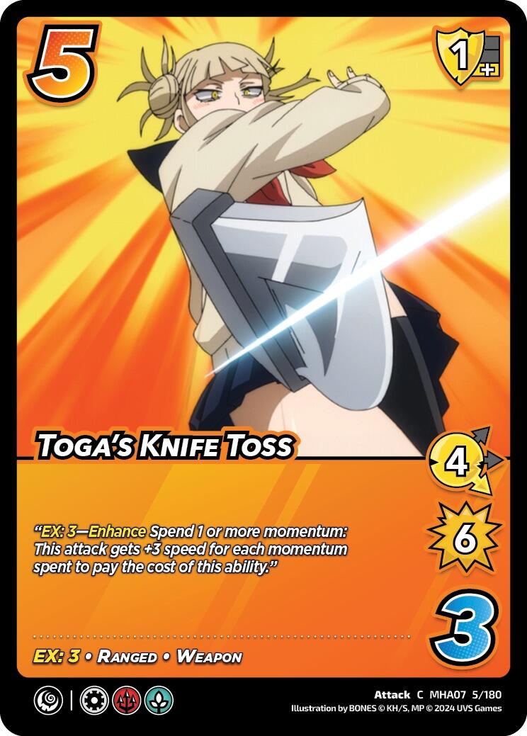 Toga's Knife Toss [Girl Power] | Enigma On Main