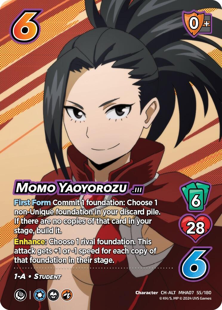 Momo Yaoyorozu (Alternate Art) [Girl Power] | Enigma On Main