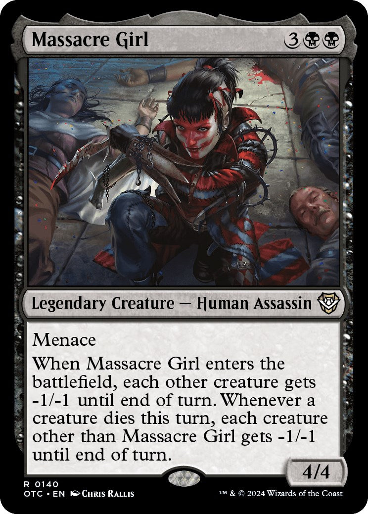 Massacre Girl [Outlaws of Thunder Junction Commander] | Enigma On Main