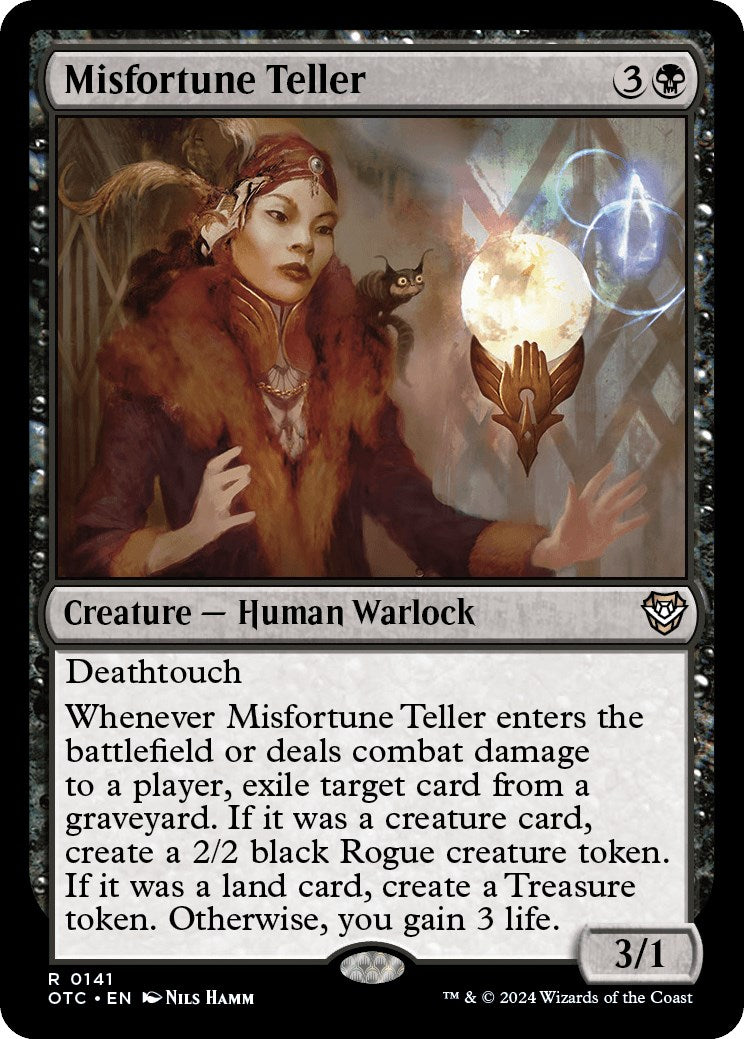 Misfortune Teller [Outlaws of Thunder Junction Commander] | Enigma On Main