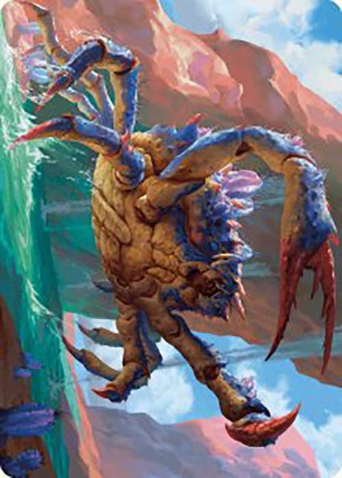 Canyon Crab Art Card [Outlaws of Thunder Junction Art Series] | Enigma On Main