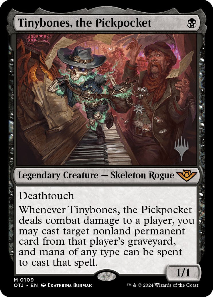 Tinybones, the Pickpocket (Promo Pack) [Outlaws of Thunder Junction Promos] | Enigma On Main