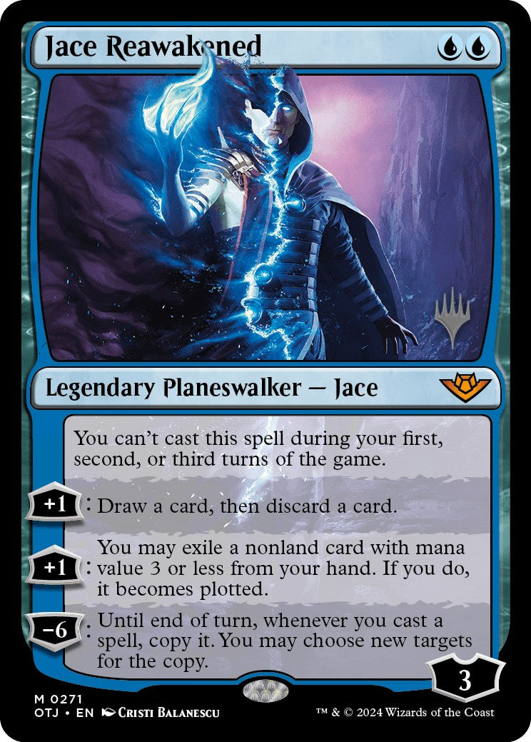 Jace Reawakened (Promo Pack) [Outlaws of Thunder Junction Promos] | Enigma On Main