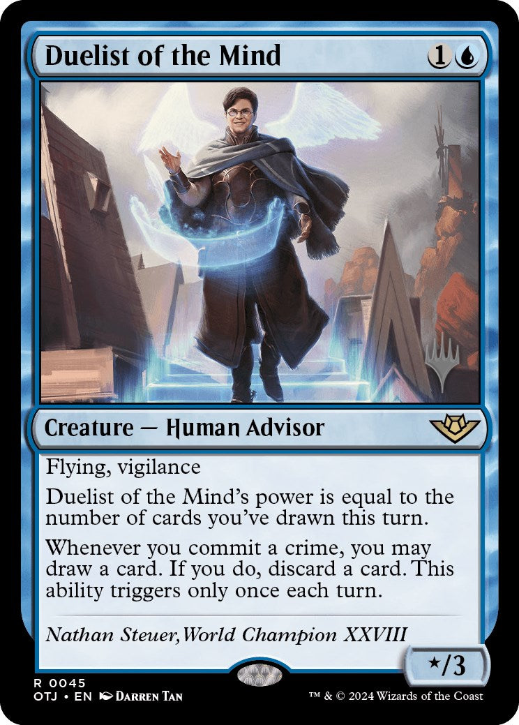 Duelist of the Mind (Promo Pack) [Outlaws of Thunder Junction Promos] | Enigma On Main