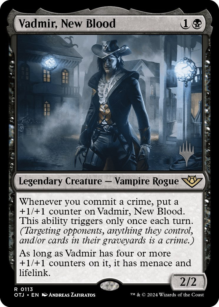 Vadmir, New Blood (Promo Pack) [Outlaws of Thunder Junction Promos] | Enigma On Main