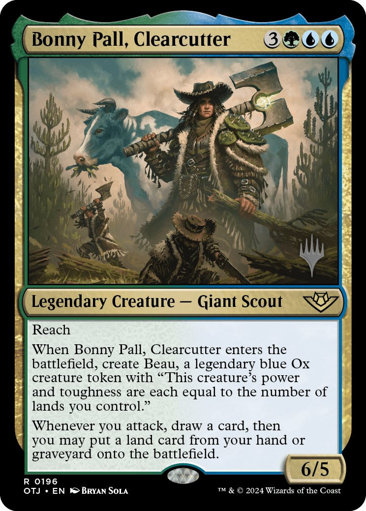 Bonny Pall, Clearcutter (Promo Pack) [Outlaws of Thunder Junction Promos] | Enigma On Main