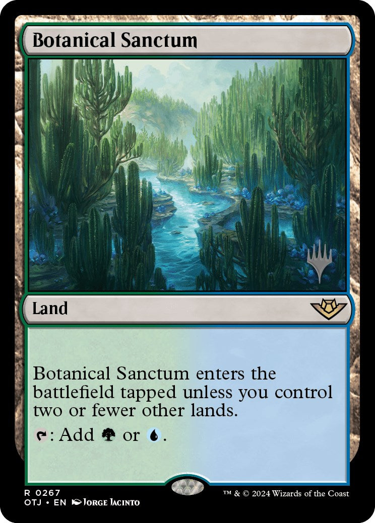 Botanical Sanctum (Promo Pack) [Outlaws of Thunder Junction Promos] | Enigma On Main