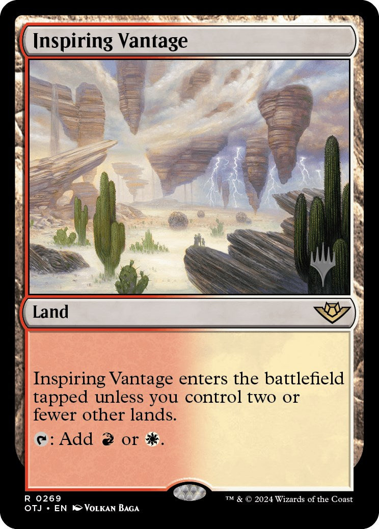 Inspiring Vantage (Promo Pack) [Outlaws of Thunder Junction Promos] | Enigma On Main