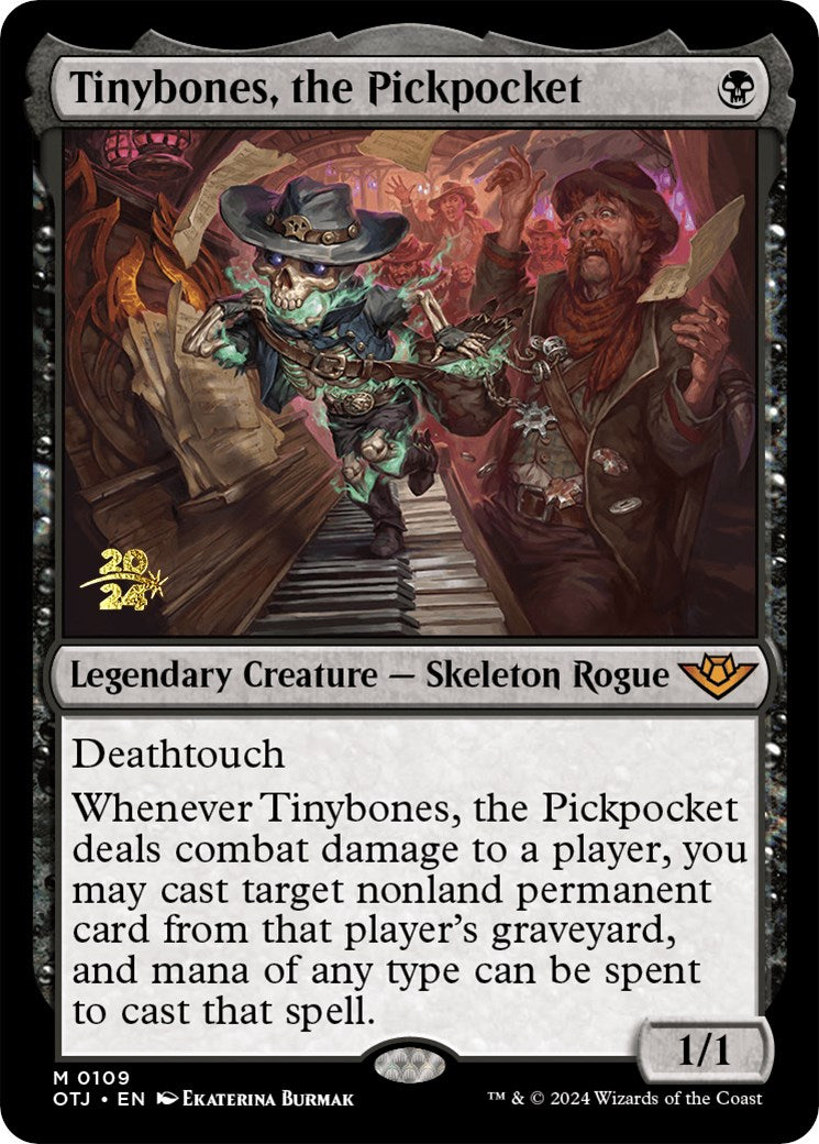 Tinybones, the Pickpocket [Outlaws of Thunder Junction Prerelease Promos] | Enigma On Main