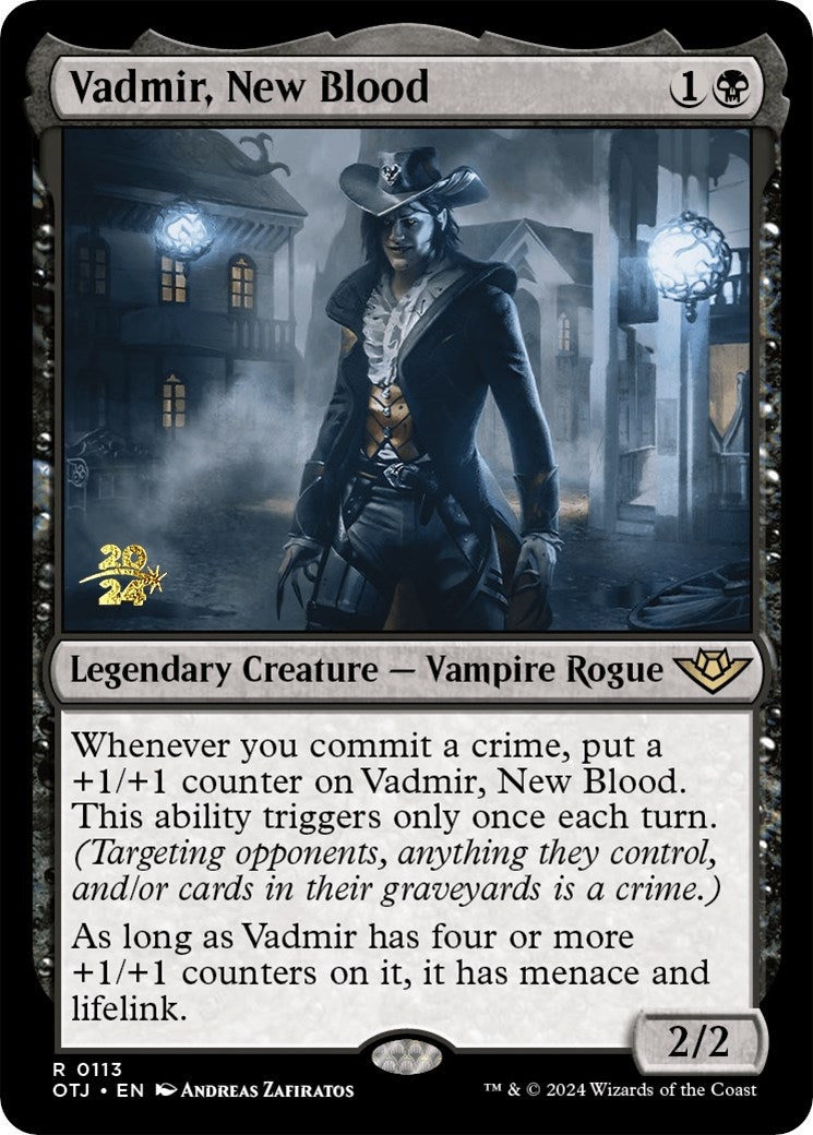 Vadmir, New Blood [Outlaws of Thunder Junction Prerelease Promos] | Enigma On Main