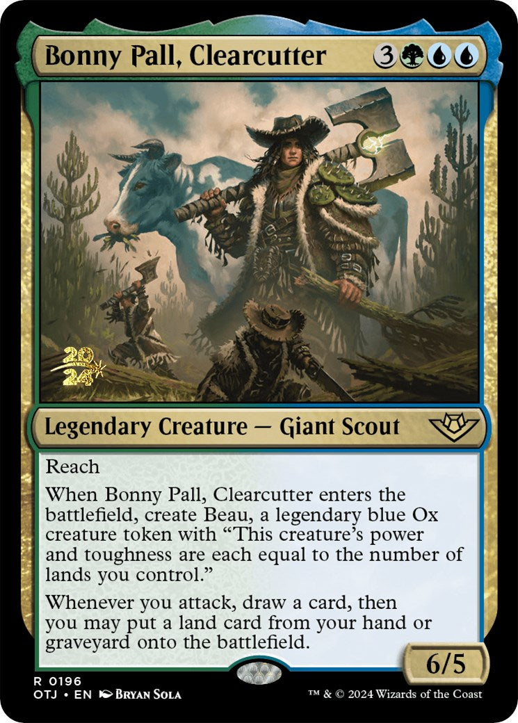 Bonny Pall, Clearcutter [Outlaws of Thunder Junction Prerelease Promos] | Enigma On Main