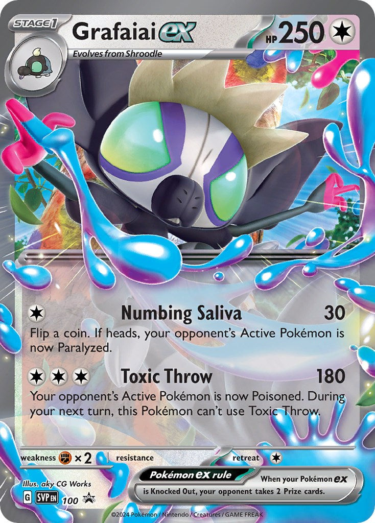 Grafaiai ex (100) [Scarlet & Violet: Black Star Promos] | Enigma On Main