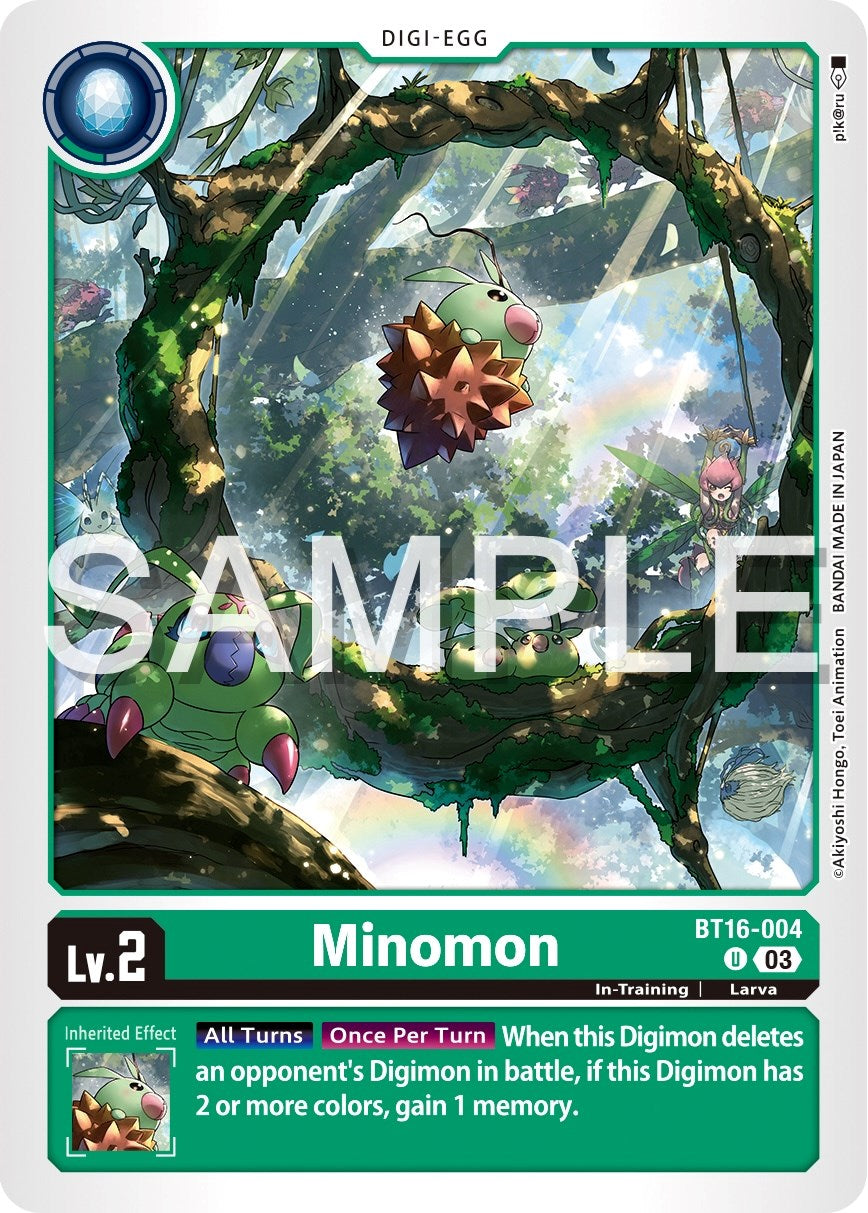 Minomon [BT16-004] [Beginning Observer] | Enigma On Main