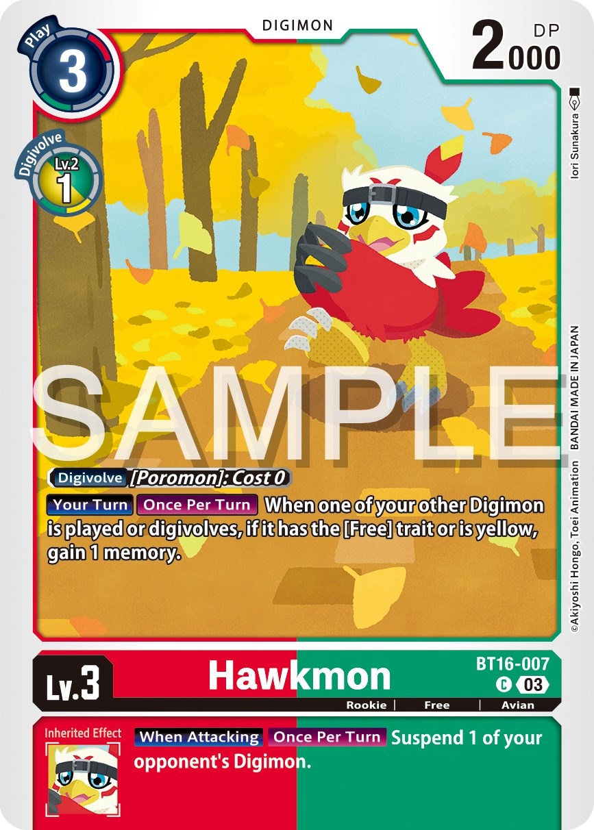 Hawkmon [BT16-007] [Beginning Observer] | Enigma On Main