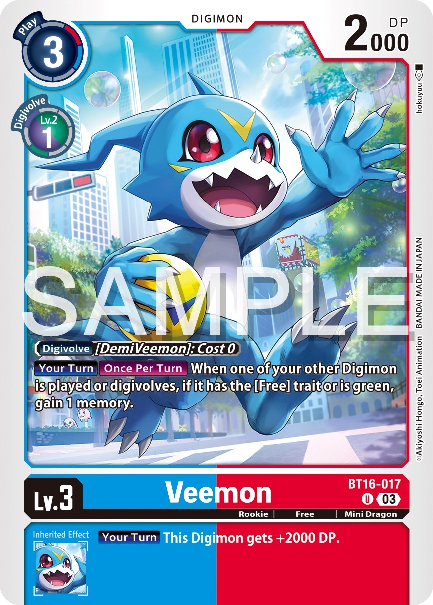 Veemon [BT16-017] [Beginning Observer] | Enigma On Main