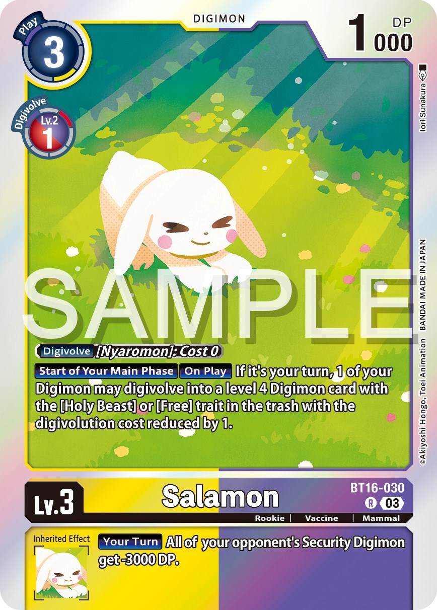 Salamon [BT16-030] [Beginning Observer] | Enigma On Main