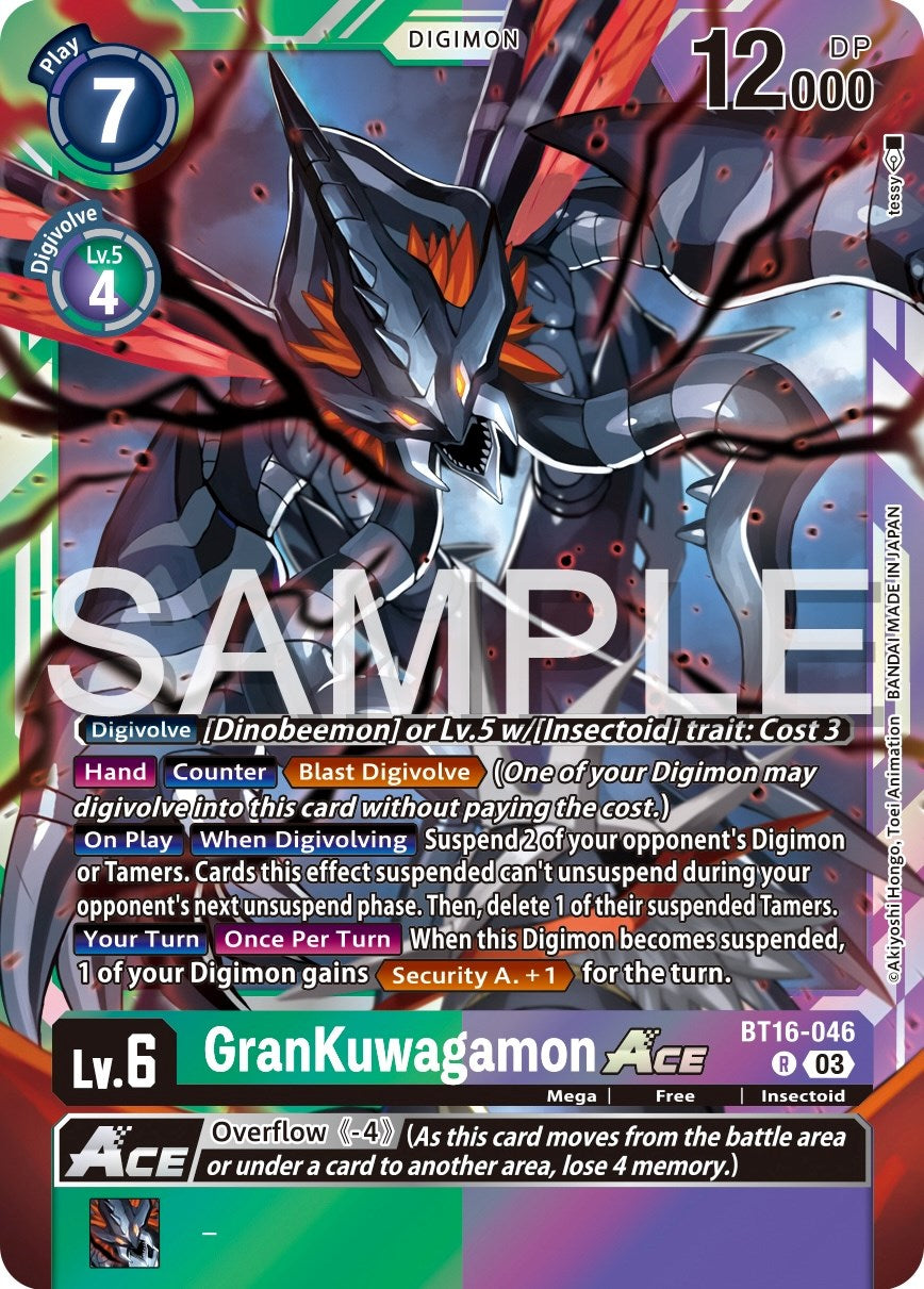 GranKuwagamon Ace [BT16-046] [Beginning Observer] | Enigma On Main