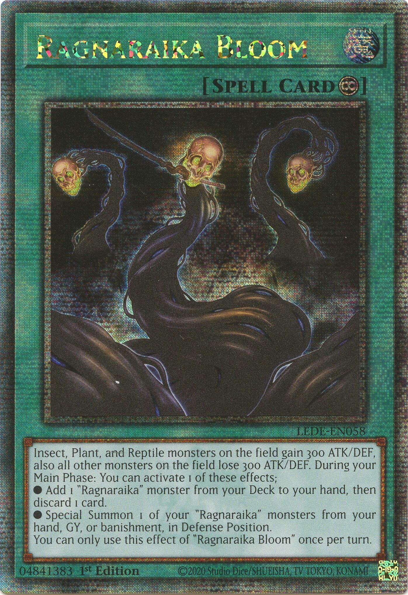 Ragnaraika Bloom (Quarter Century Secret Rare) [LEDE-EN058] Quarter Century Secret Rare | Enigma On Main