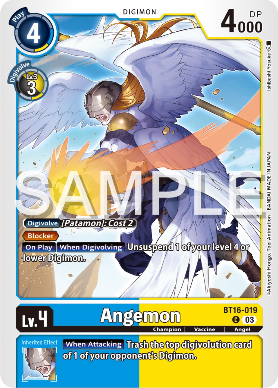 Angemon [BT16-019] [Beginning Observer] | Enigma On Main