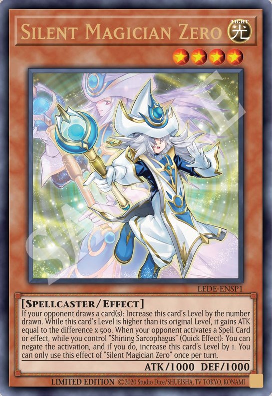 Silent Magician Zero [LEDE-ENSP1] Ultra Rare | Enigma On Main